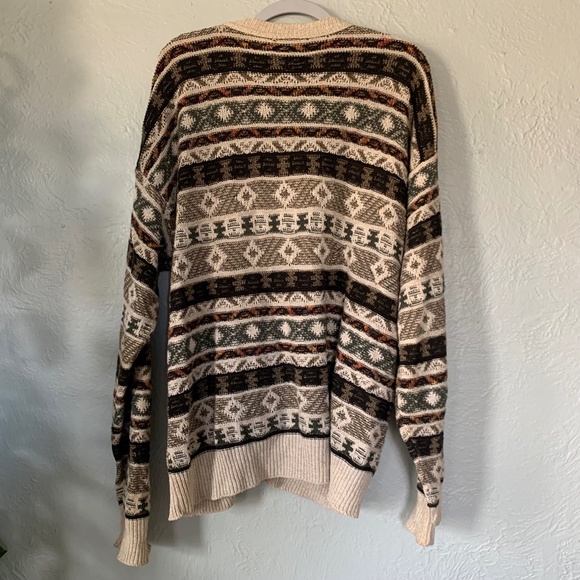 patterned knit cardigan - Picture 5 of 8